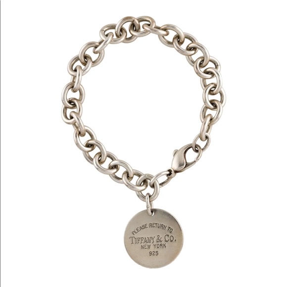 Tiffany \u0026 Co. Jewelry | Tiffany \u0026 Co. Return To Tiffany Circle Tag Bracelet | Color: Silver | Size: Os | K_Marshall84's Closet